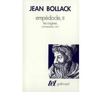 Empédocle (Tome 3-Les Origines)