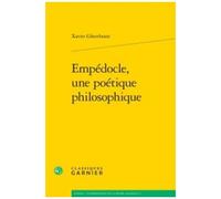 Empédocle, Une Poetique Philosophique