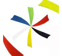 Empennage de flèches de tir à l'arc de 7,6 cm (3 pouces) en plumes de dinde, ailettes coupées pour accessoires