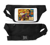 Empereur Aurélien Restores Rome's Glory Sac banane unisexe noir