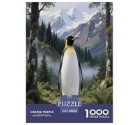Empereur Pingouin 1000 Piece Jigsaw Puzzles for Adults Perfect for Relaxation Jigsaw Puzzle Animaux Home Decors for The Whole Family 38x26cm/1000pcs