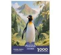 Empereur Pingouin 1000 Piece Jigsaw Puzzles for Adults Perfect for Relaxation Jigsaw Puzzle Animaux Home Decoration for Adults Gifts 38x26cm/1000pcs