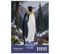 Empereur Pingouin 1000 Piece Jigsaw Puzzles for Adults Perfect for Relaxation Jigsaw Puzzle Animaux Home Decors for Adults Gifts 38x26cm/1000pcs