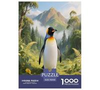 Empereur Pingouin 1000 Piece Puzzle Games for Adults with Extra Fun Challenges Jigsaw Puzzle Animaux Home Decors for Adults Gifts 70x50cm/1000pcs