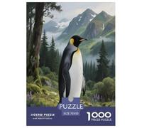Empereur Pingouin 1000 Piece Puzzle Games for Adults with Extra Fun Challenges Jigsaw Puzzle Animaux Home Decors for Adults Gifts 70x50cm/1000pcs