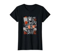 Empereur Romain Néron Ave Nero Moritvr Roma T-Shirt Graphique avec Valeur, Femme, Noir, M