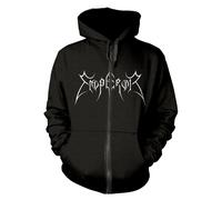 EMPEROR - IN THE NIGHTSIDE ECLIPSE BLACK Hooded Sweatshirt with Zip Medium