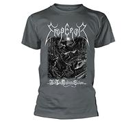 Emperor 'in The Nightside Eclipse' (Grey) T-Shirt Dark Blue(XX-Large)