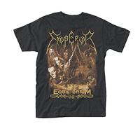 Emperor Rum T-shirt IX EQUILIBRIUM Noir, imprimé avant et dos X-Large