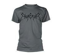 EMPEROR - LOGO SHIELD GREY T-Shirt, Front & Back Print X-Large