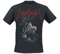 Emperor Rider T-shirt homme 20017 - 100% coton manches courtes coupe standard Noir L