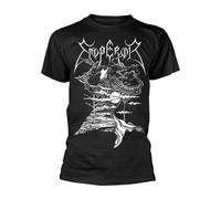 EMPEROR - THE WANDERER BLACK T-Shirt, Front & Back Print Small