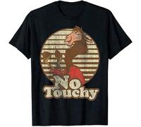 Emperor's New Groove Kuzco Llama No Touchy T-Shirt T-Shirt Vintage Men Gift Tee Black XXL