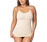 EMPETUA Shapermint Cagoule à col échancré - Compression de contrôle du ventre pour femme - Beige - Taille L