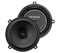 EMPHASER ECX-G5 Haut-parleurs de Voiture 13 cm / 5", système coaxial pour Voitures et Camping-Cars, système Audio pour Tableau de Bord, Portes, arrière, Faible Profondeur d'installation, 80 Watts RMS