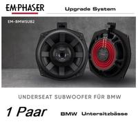 Emphaser EM-BMWSUB2 pour dessous de Siège Subwoofer Compatible Avec BMW 3er E90,