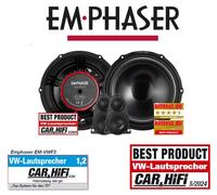 Kit haut-parleurs EMPHASER EM-VWF3 Plug & Play 3 voies compatible avec VW T5