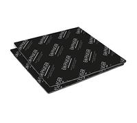 EMPHASER ESP-DM2 - Auto-Adhésif Aluminium-Butyle Tapis Isolant, Matériau Absorbant les Vibrations Pour Anti-bruit le Bruit, Insonorisation Et Acoustique, Pour Voitures, 4,5 MM, 2 Pièces À 200 X 200 MM