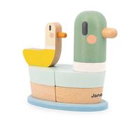 Empilable Canard Sweet Cocoon - 7 Pièces en Bois FSC à Empiler - Jeu d'Éveil - Développement Motricité Fine - Dès 12 mois