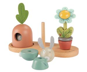 Empilable multi-activités Trois petits lapins