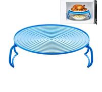 Empileur D'Assiettes Micro-Ondes Support Chauffant Pliable pour Assiette, | De Cuisson Au Four Bacon Snacks Et Restes Maison Cuisine Préparation Des Repas
