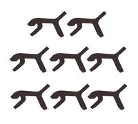 Empileur de de cuisson - Pinces à pâtisserie réutilisables, support en tôle stable, organisation de la cuisine | Organisateur de four polyvalent pour moules à biscuits, plaques à