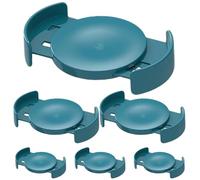 Empileur de tasses - Support à tasses empilable extensible, organisateur de thé et de café réglable, étagère de cuisine peu encombrante, solution de stockage de conteneurs , ensemble de suppor