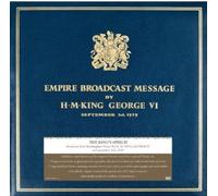 Empire Broadcast Message by H.M.King George VI-3rd September 1939 (The King's Speech) (Luxury Box Set) [Import]