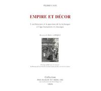 Empire et décor. L'architecture et la question de la technique à l'âge humaniste et classique