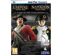 Empire et Napoleon Total War Edition Game Of The Year PC G
