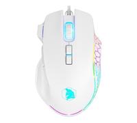 EMPIRE GAMING W905 Souris Gamer Filaire - 12800 DPI 1000Hz - RGB - Ergonomique - Logiciel Inclus - Blanc