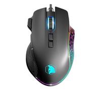 EMPIRE GAMING - 2025 Nouveau - W905 Souris Gamer Filaire - 12800 DPI 1000Hz - RGB - Ergonomique - Playstation, XboxOne/Series, PC et Mac - Logiciel Inclus - 8 Boutons Programmables (Noir)