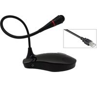 Empire Media DESK-150 Microphone d'enseignement USB omnidirectionnel noir