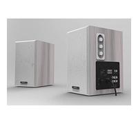 Empire Media EMSP.WB64WHITE 64W Blanc Haut-Parleur - Hauts-parleurs (2-Voies, avec Fil, RCA, 64 W, 60-20000 Hz, Blanc)