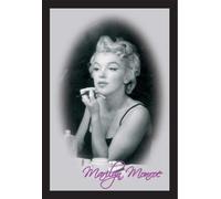 Empire Merchandising 537904 Miroir imprimé avec Cadre en Plastique façon Bois Marylin Monroe Make-Up 20 x 30 cm
