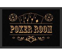 Empire Merchandising 623546 Poker Room, Pieds Tapis de Taille 60 x 40 cm, Matière Polypropylène