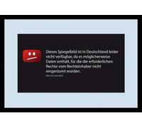 Empire Merchandising 631787 Miroir avec Cadre Plastique et Texte Amusant en Allemand 20 x 30 cm