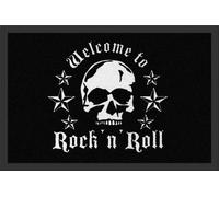 Empire Merchandising Paillasson 623201 Skull, Taille 60 x 40 cm, Matière Polypropylène