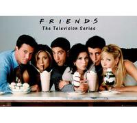 Empire Merchandising Poster en MDF Motif Friends Milkshake