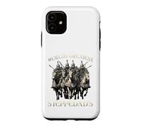 Empire Mongol Humour Motif Cavalier des Steppes Nomade de la Coque pour iPhone 11