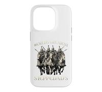 Empire Mongol Humour Motif Cavalier des Steppes Nomade de la Coque pour iPhone 14 Pro