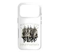 Empire Mongol Humour Motif Cavalier des Steppes Nomade de la Coque pour iPhone 17 Pro
