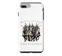 Empire Mongol Humour Motif Cavalier des Steppes Nomade de la Coque pour iPhone 7 Plus/8 Plus