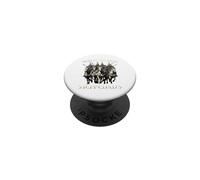 Empire Mongol Humour Motif Cavalier des Steppes Nomade de la PopSockets PopGrip Adhésif