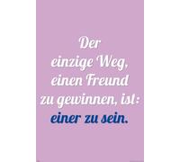 Empire Poster#4 La seule façon pour un ami texte en allemand avec accessoire bigarré