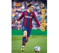 Empire Poster de football FC Barcelone 2020/2021 Griezmann 61 x 91,5 cm + 1 poster de 61 x 91,5 cm