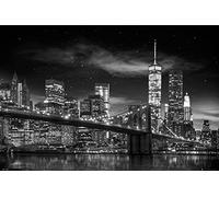 Empire Poster, de New York avec Freedom Tower, Bunt, 91,5 x 61 cm