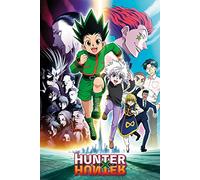 Empire Poster Hunter X Hunter Keyart Running + accessoires de fixation