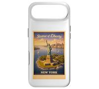 Empire Poster rétro New York City Statue de la Liberté Coque pour iPhone Air