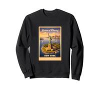 Empire Poster rétro New York City Statue de la Liberté Sweatshirt